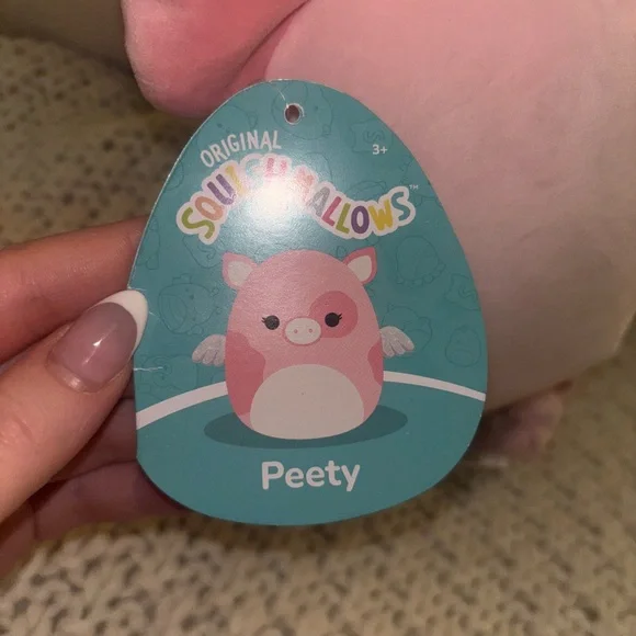 10” Peety the Pig Squishmallow - Picture 3 of 3
